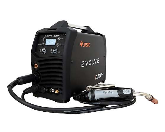 Svářecí invertor JASIC EVOLVE MIG 200P(DOUBLE PULSE) - včetně hořáku a příslušenství