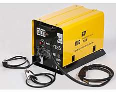 Svářecí poloautomat PROFESSIONAL PRO MIG 155 včetně kabelů a příslušenství