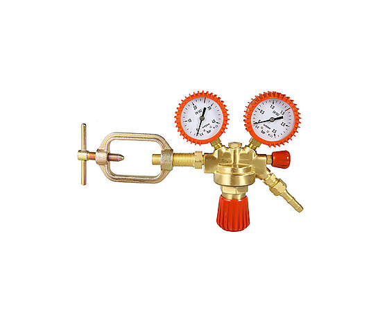 Redukční ventil CO2 s 1x manometrem OXYTURBO