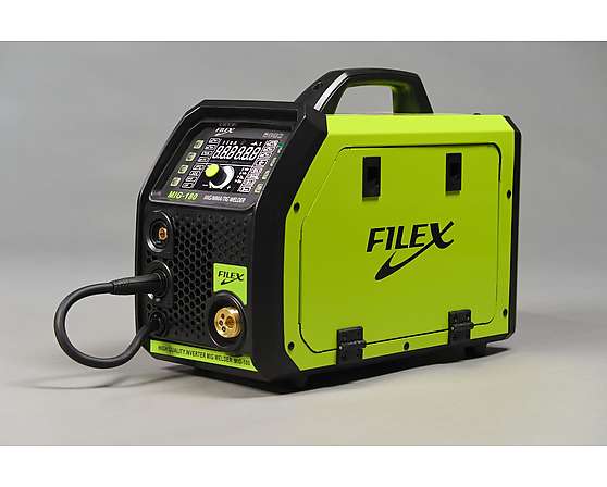 Svářecí invertor FILEX MIG 180 LCD včetně hořáku a příslušenství