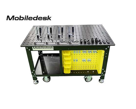 Svařovací stůl Mobiledesk 1200x700 + sada upínání