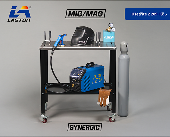 LASTON MIG 200DP All in one set +Rukavice zdarma