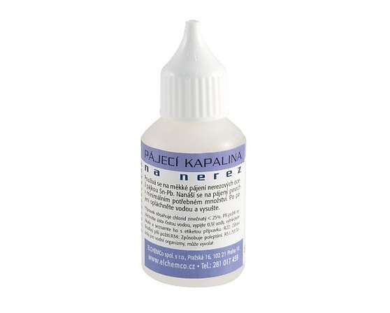 Pájecí kapalina na nerez - 30ml