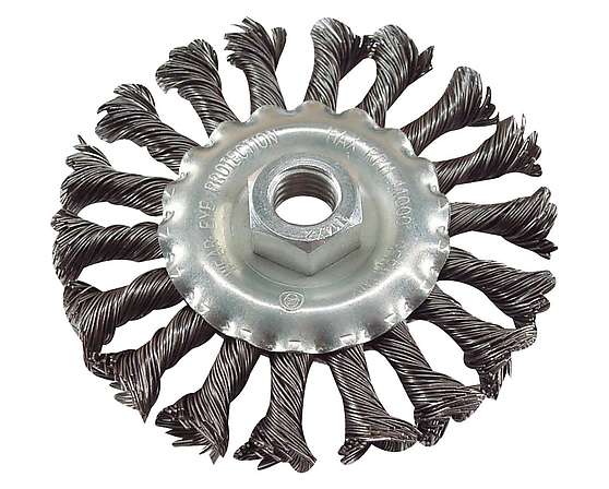 Radiální kartáč copánkový 125 mm